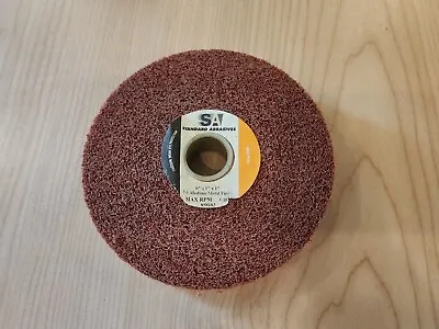 Standard Abrasives Metal Finishing Wheel 858182 6  X 1  X 1  5a Med • $68