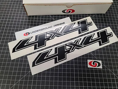 4x4 Decals (2pk) Off Road Truck Bed Stickers For 2014-2024 Chevy Silverado 1500 • $16.95