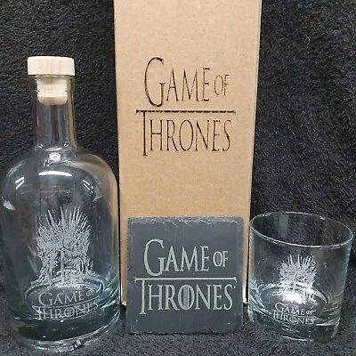 Game Of Thrones Decanter Box Set Can Be Personalised With Message • £28