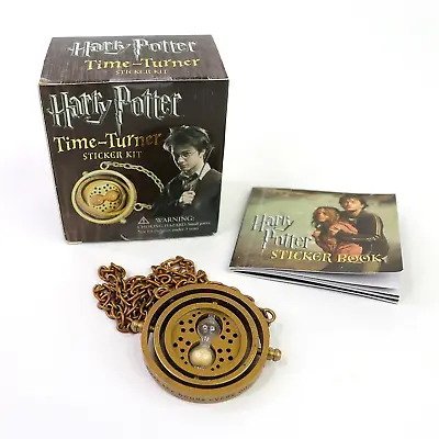 Miniature Editions Harry Potter Time Turner Necklace & Sticker Kit New Open Box • $16.37