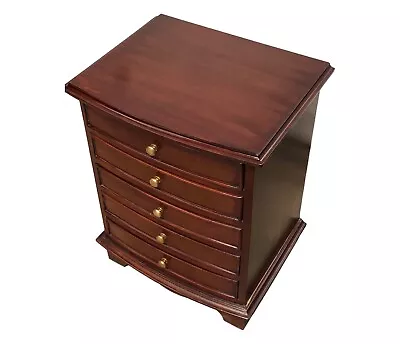 Handsome Vintage Mahogany Bedside Chest • £169