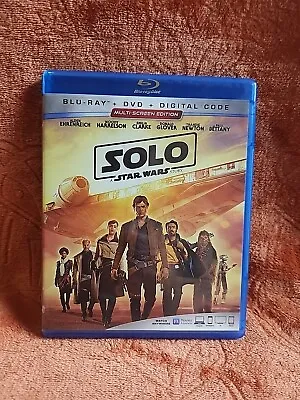 Solo: A Star Wars Story Blu-ray Dvd Multi-screen Edition -  • $16