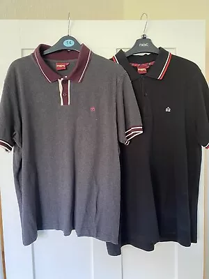 Merc Polo Shirts Size L X 2 • £15