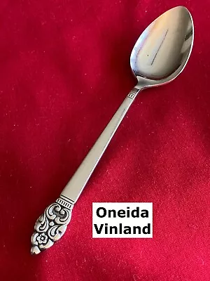 Oneida Community VINLAND Teaspoon 6 1/8  Stainless Steel Flatware • $6.39