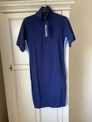 Womens DKNY Galaxy Dress Navy Blue Size Medium BNWT • £12