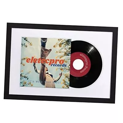  Record Frame Inches With 2 Double Sided Mats (& White) Jukebox 16x24 Black • $59.18