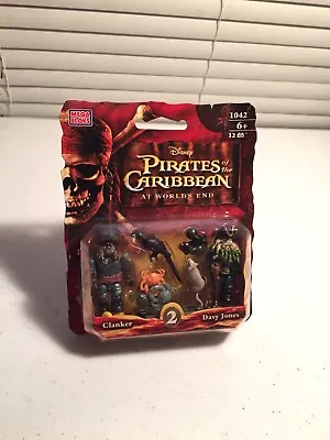 Mega Bloks Pirates Of The Caribbean Clanker And Davy Jones 1042 • $33