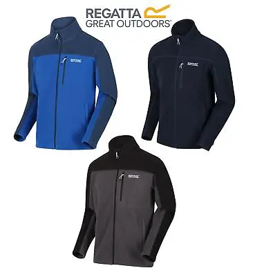 £21.99 • Buy Regatta Mens Fellard Fleece Jacket Full Zip Up Coat S M L XL 2XL 3XL 4XL