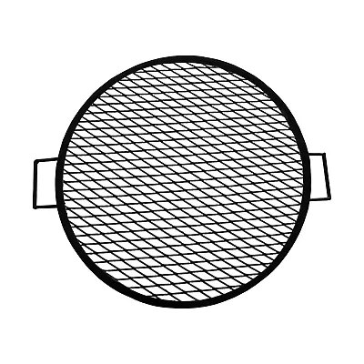 $75.99 • Buy Round Cooking Grate X Marks Heavy-Duty Steel Round Fire Pit Grill