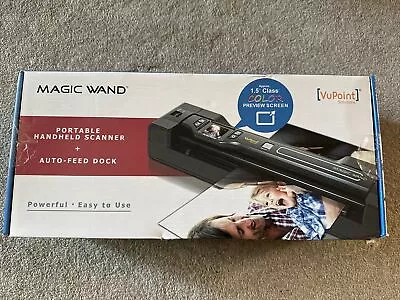 VuPoint Magic Wand Portable  Scanner And Auto-Feed Dock PDSDK-ST470R-VP • $69.99