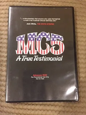 MC5 A True Testimonial DVD Wayne Kramer Kick Out The Jams Stooges New York Dolls • $10.99