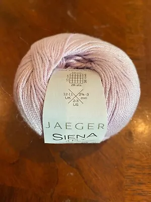 Jaeger Yarn Siena 4 Ply 100% Mercerised Cotton SH 422 Dyelot 1504075 • $12