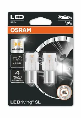 OSRAM 7506DYP-02B Non ECE Indicator Bulb LEDriving SL P21W • $38.68