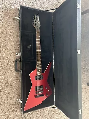 Ibanez Destroyer DTX120 Candy Apple Red + CASE + Seymour Duncan Invader Set • $349.99