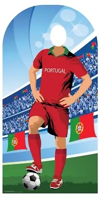 World Cup 2018 Portugal Football Adult Stand-in Lifesize Cardboard Cutout • £40.99