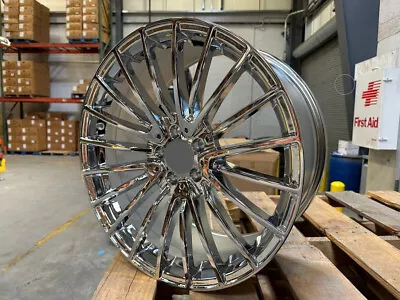 Set Of 4 20  Chrome Mercedes Benz AMG Wheel Rim S500 S550 S560 CLS500 CLS550 • $1500