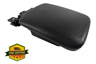 2008-2011 Volvo S40 Center Console Black Leather Lid Armrest Storage OEM • $89.99