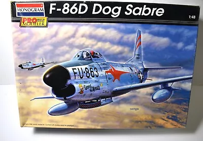 1/48 MONOGRAM Pro Modeler     F-86 D  Dog Sabre  • $20