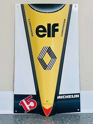 WOW!!!FORMULA 1 F1 Renault Alain Prost  Race Car Nose Style Sign • $59