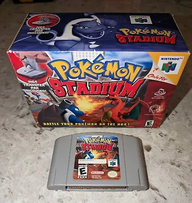 Pokemon Stadium 1 (Nintendo 64 N64) With Box And Manual - GAME DOES NOT WORK • $31