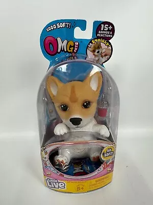 Little Live OMG Pets Squishy Soft Puppy Corgi Interactive Toy *New* NIB 2018 • $39.99