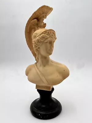 12” Alabaster Bust Of Mars Made In Italy • $74.99