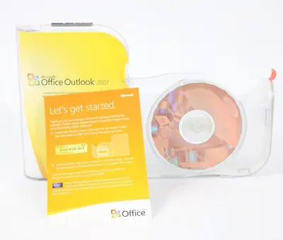 Microsoft MS Office Outlook 2007 Full Retail Box English Version • $79.95
