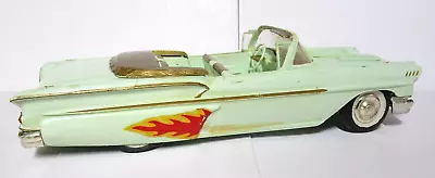 Vintage AMT 1:25 MODEL - 1958 CHEVROLET IMPALA CONVERTIBLE  With  FENDER FLAIRS • $22.50