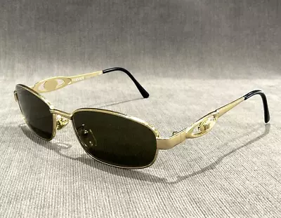 Gianni Versace Vintage Mens Metal Gold Medusa Sunglasses MOD S80 • $149