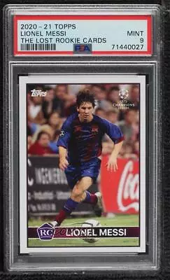 2020-21 Topps The Lost Rookie Cards /11031 Lionel Messi PSA 9 MINT • $46.25