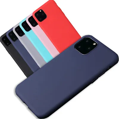 For IPhone 14 13 12 11 Max XR XS 8 7 6+ Silicone Case Soft Slim Rubber Gel Cover • $7.49