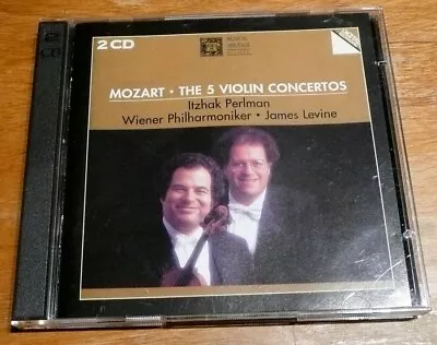 Mozart:  The 5 Violin Concertos    2 Discs  Musical Heritage Society   CD • $6.99