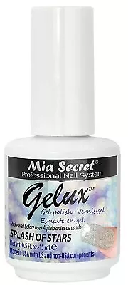 Mia Secret Gelux Nail Gel Polish SPLASH OF STARS Manicure Pedicure Soak-off Gel • $13.80