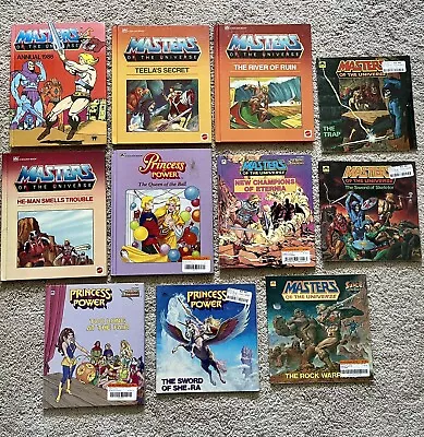 Masters Of The Universe / PoP Book Lot • $29.99