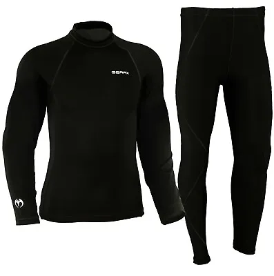 High Neck Thermal Motorcycle BaseLayer Motorbike Under Suit Sports Shirt Trouser • $41.04