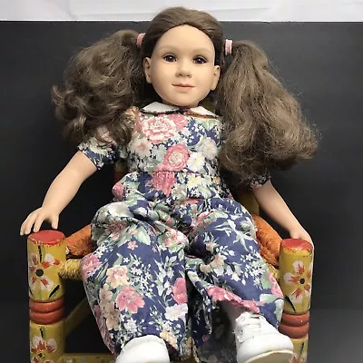 MY TWINN Allison Vtg 1996 Non Poseable Doll Brown Hair Hazel Eyes W/Clothes • $100