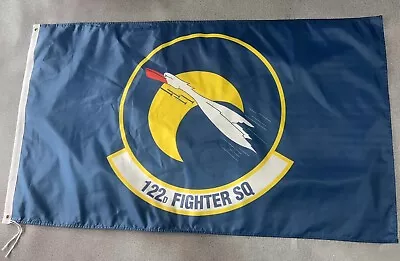 USAF 122nd Fighter Squadron  Bayou Militia  3x5 Ft Single-Sided Flag Banner • $9.99