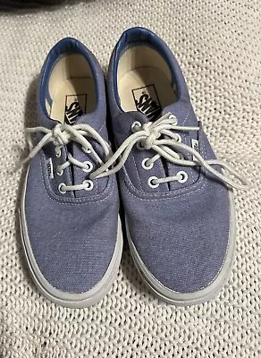 Vans Off The Wall Denim Blue TB8C Men’s 5.5 Women’s 7  • $17.50