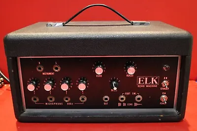 Vintage Elk Echo Machine Tape Echo Unit Delay U2102 231208 • $339.99
