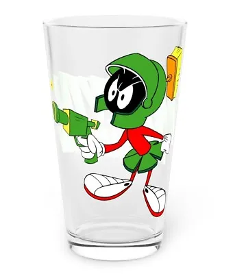 Marvin The Martian Pint Glass 16oz - Looney Tunes - Mars - Haredevil Hare - WB • $21.99