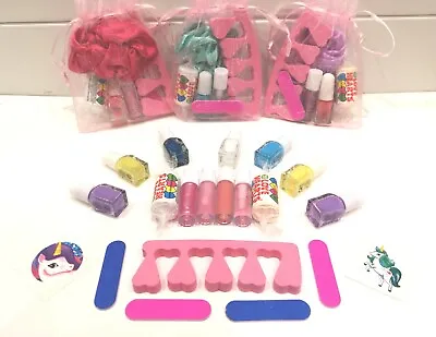 Girls Pamper Birthday Party Pre-filled Gift Bags Slumber Sleepover Nails Loot UK • £2.59