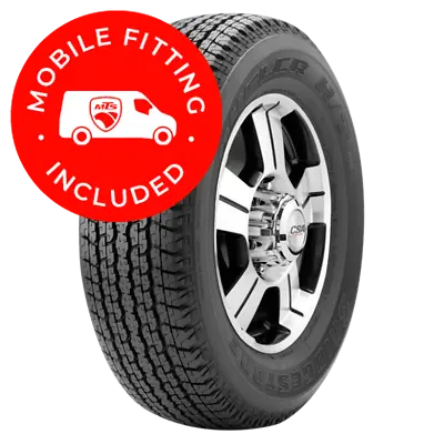 4 Tyres Inc. Delivery & Fitting: Bridgestone: Dueler H/t 840 - 245/70 R16 111s • $1340