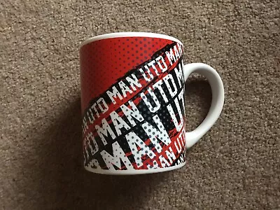 Manchester United Man Utd Football Club White Ceramic Mug 33 • £3.19