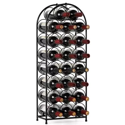 23 Wine Rack Freestanding Floor Metal Wine Rack Wine Bottle Holder Stands Win... • $44.74