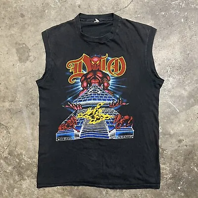 Vintage 1984 Dio The Last In Line Tour Shirt Size Medium Rock Metal Band T Shirt • $349.99