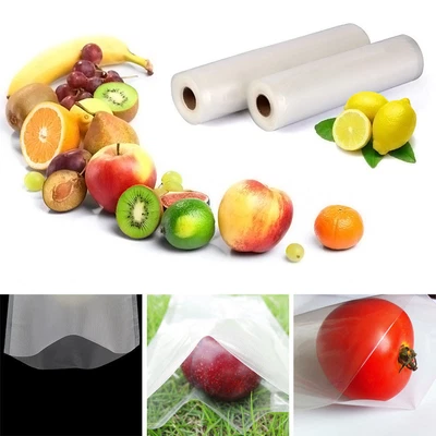 £6.89 • Buy 1-5 Rolls Textured Vacuum Vac Sealer Sous Vide Food Saver Storage Embossed Bags