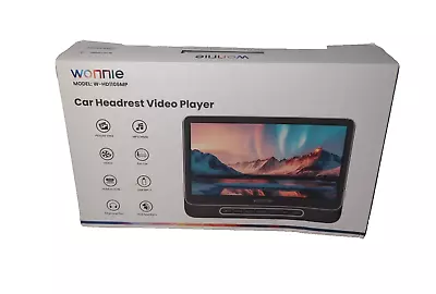 WONNIE 12  Headrest Video Player Support 1080P/MP4 Video With HDMI Input/Output • $69.99