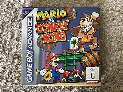 $179 • Buy Mario VS Donkey Kong - Nintendo Gameboy Advance - GBA - PAL