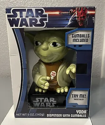 Star Wars Yoda Gumball Candy Machine Dispenser New And Collectible • $10