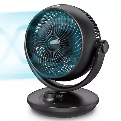 Air Circulator Fan Quiet Desk Fan Auto-Oscillating Vortex Cooling Circulation • $19.95